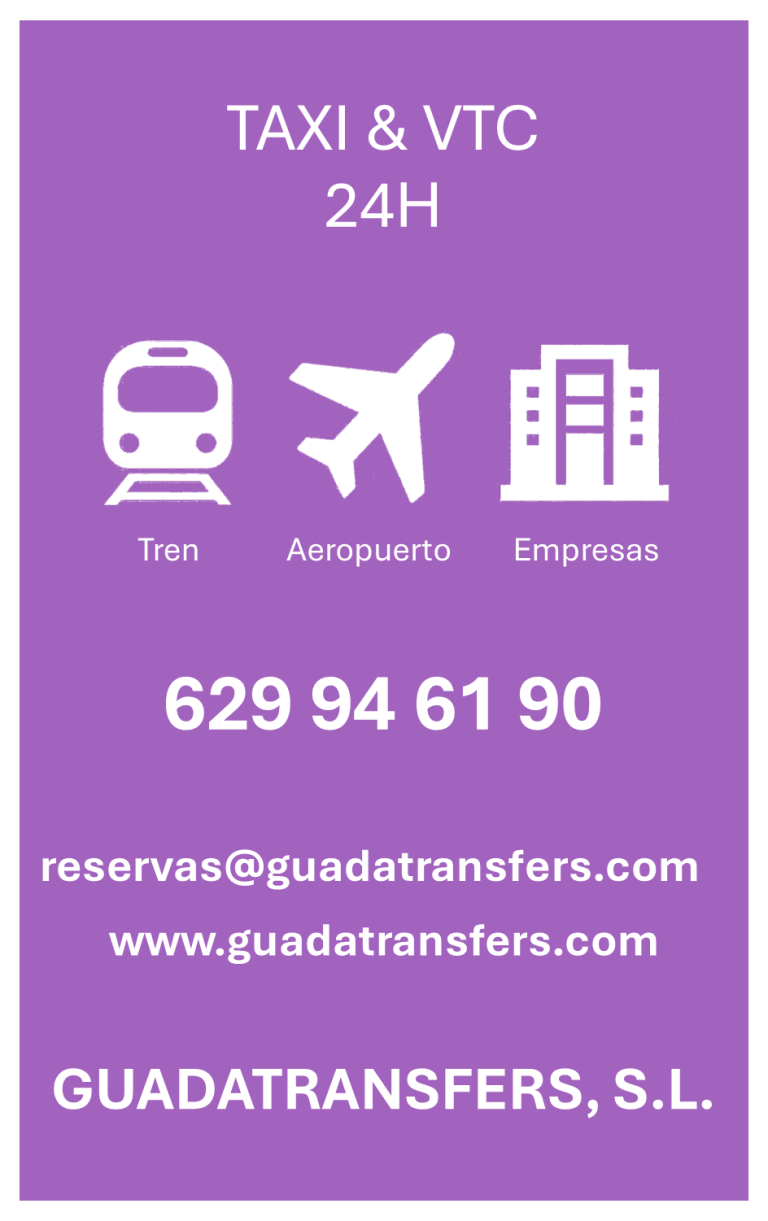 Guadatransfers Telf. 629946190